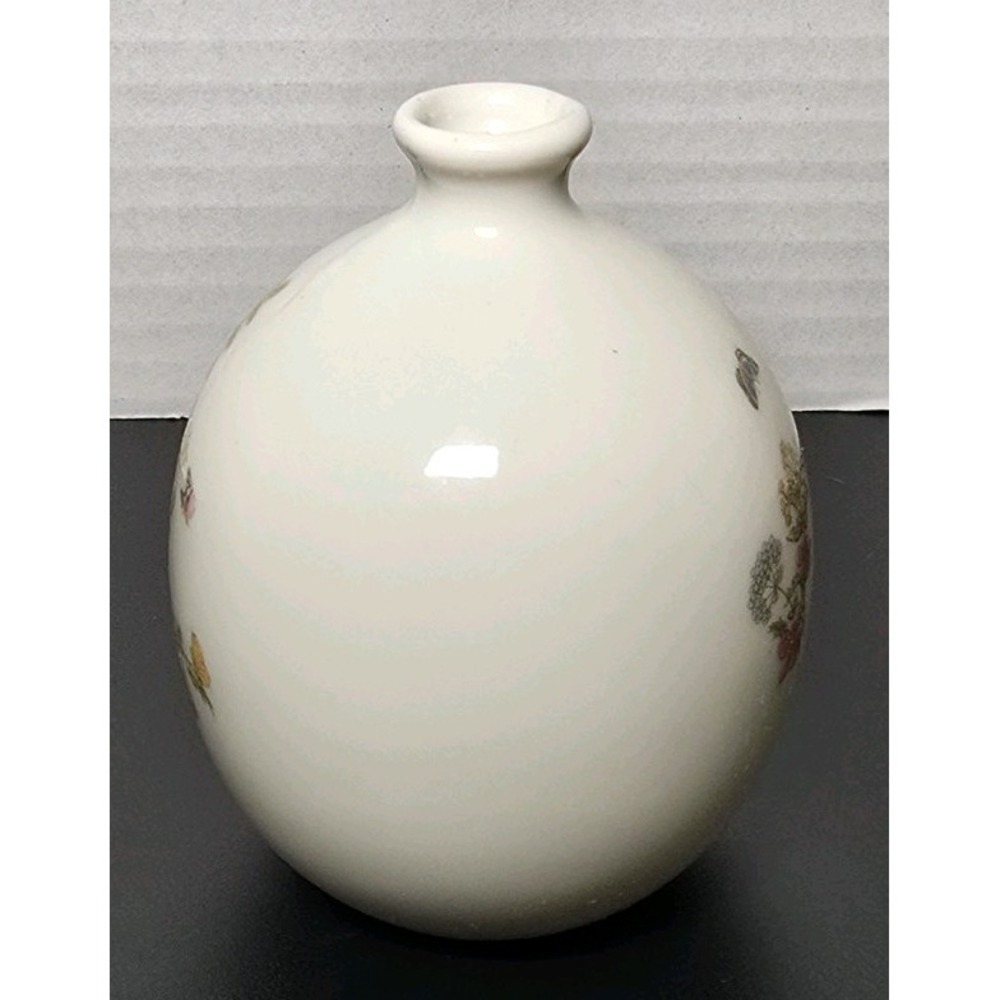 Vintage Fenton Bud Vase With Flower Takashara - Picture 2 of 6